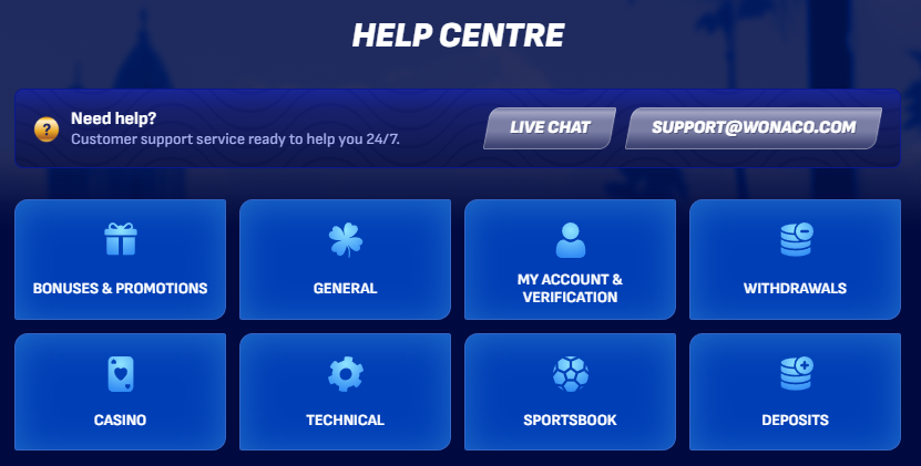 help centre
