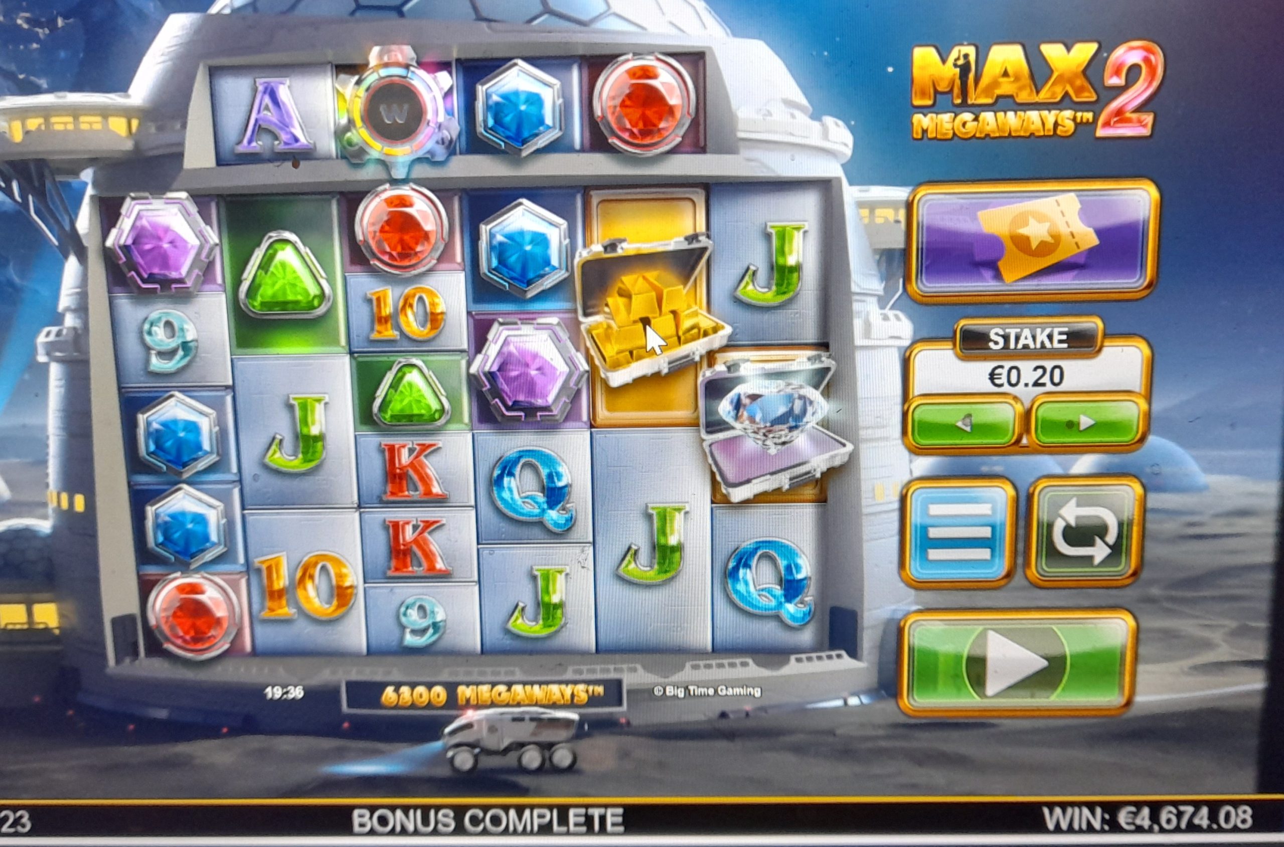 max megaways 2 – UltraCasino (4674.08 eur / 0.20 bet) | juugeli1