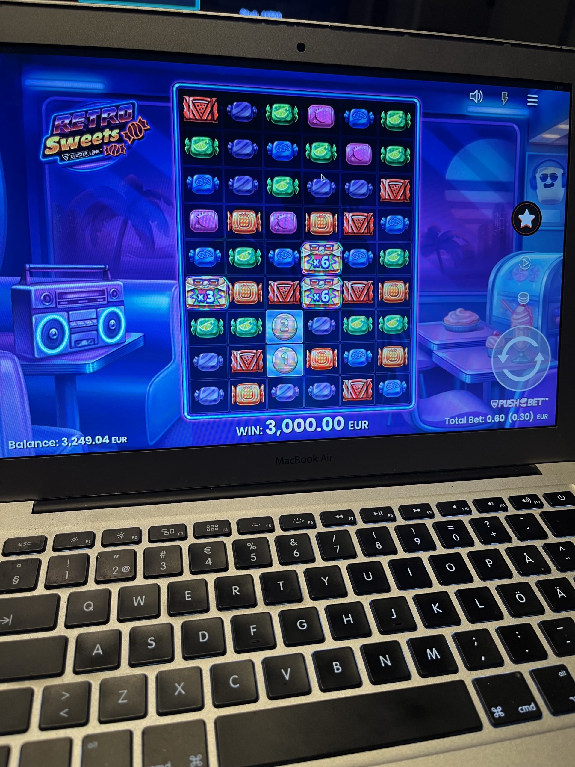 retro sweet – iWild (3000 eur / 0.30 bet) | Elliiip