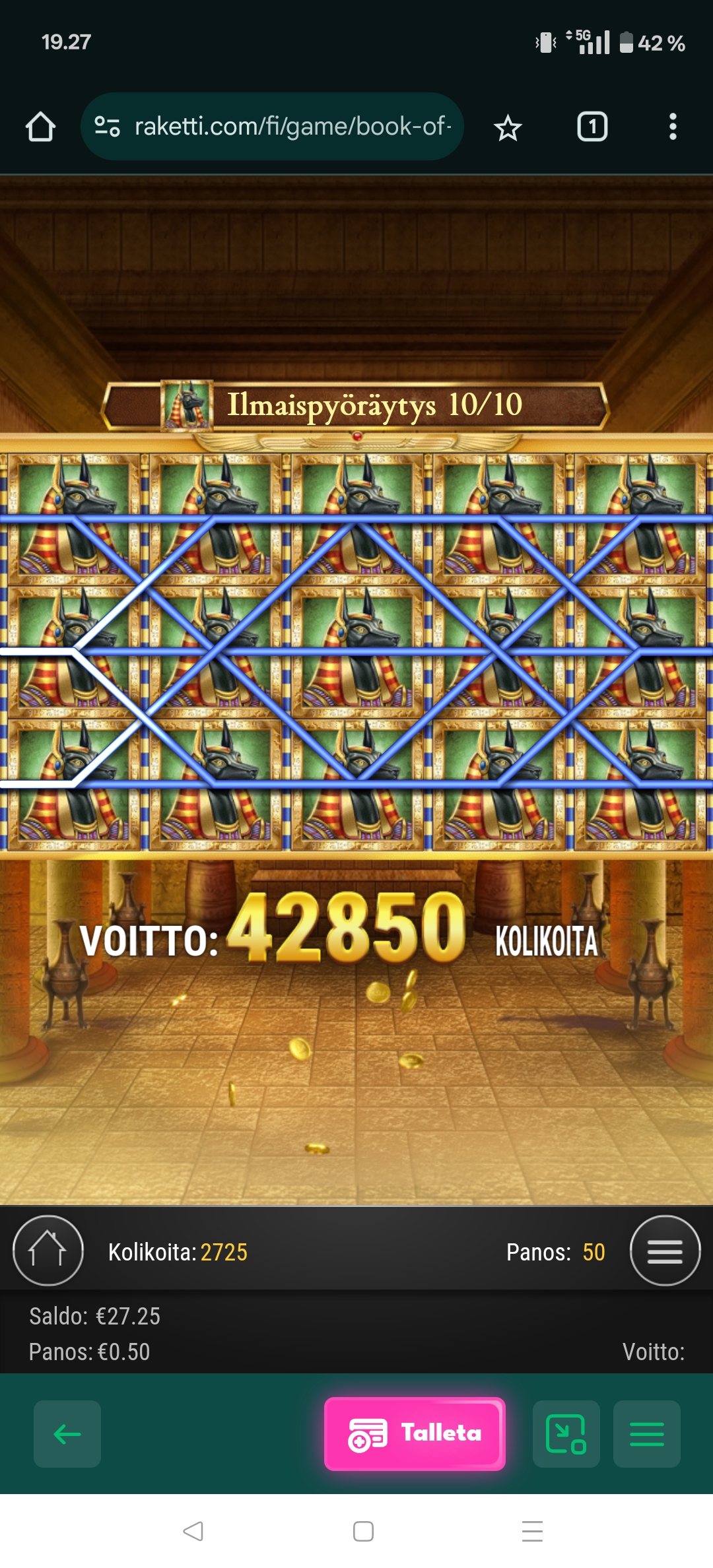 Book of Dead – 1ClickWin (428 eur / 0.50 bet) | Hanics