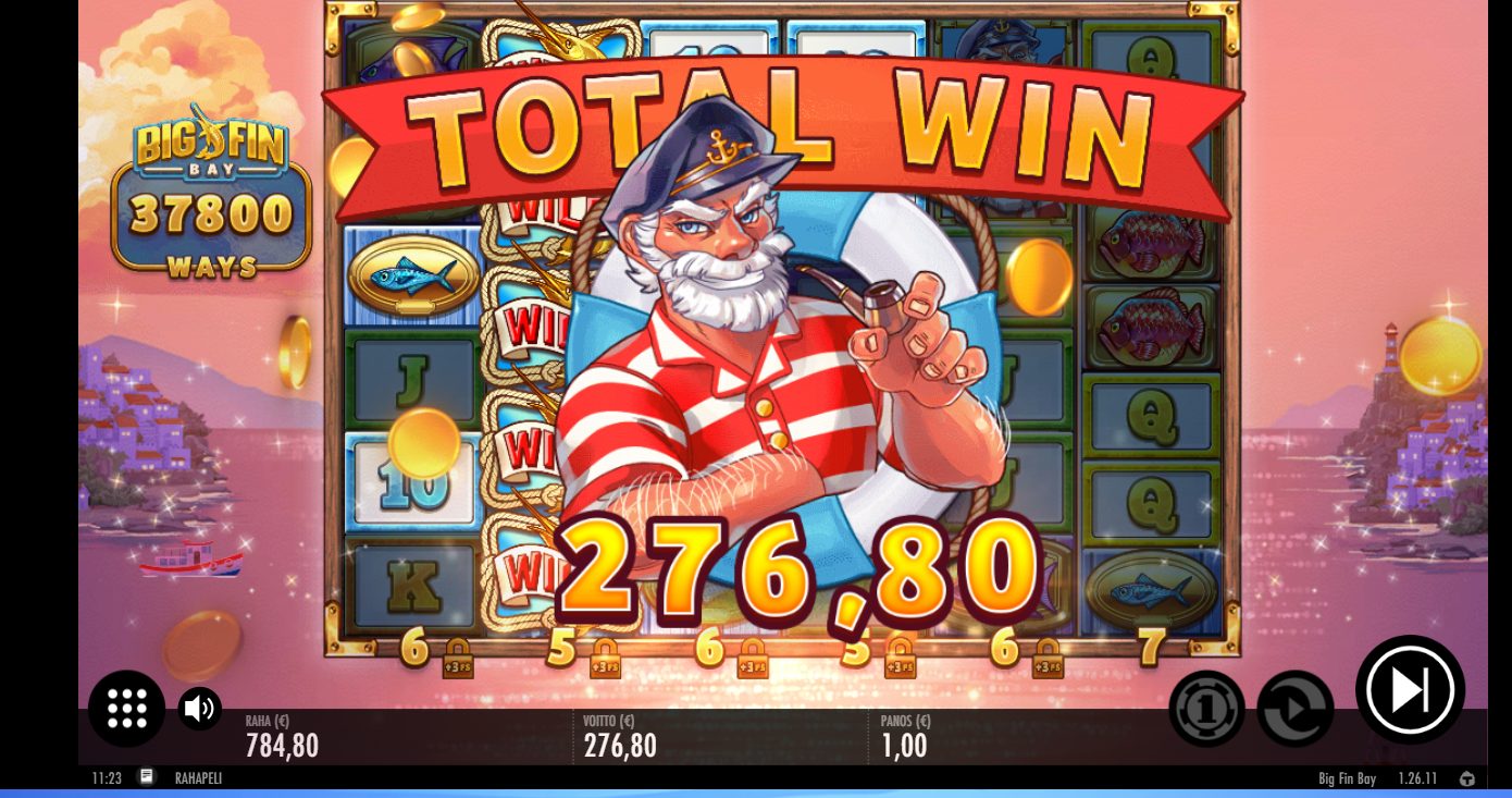 Big Fin Bay – Rooli (276.8 eur / 1 bet) | Kapteni85