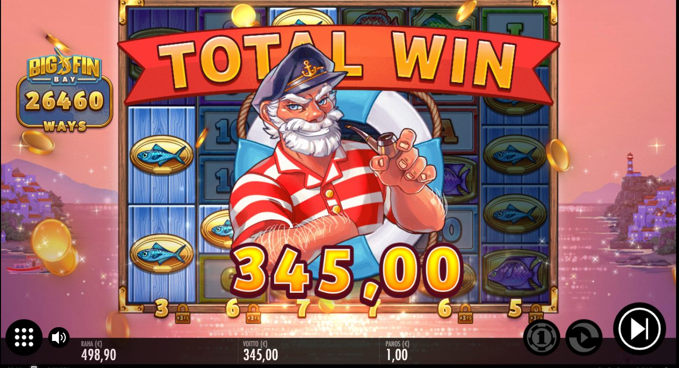 Big Fin Bay – CrazePlay (345 eur / 1 bet) | Kapteni85