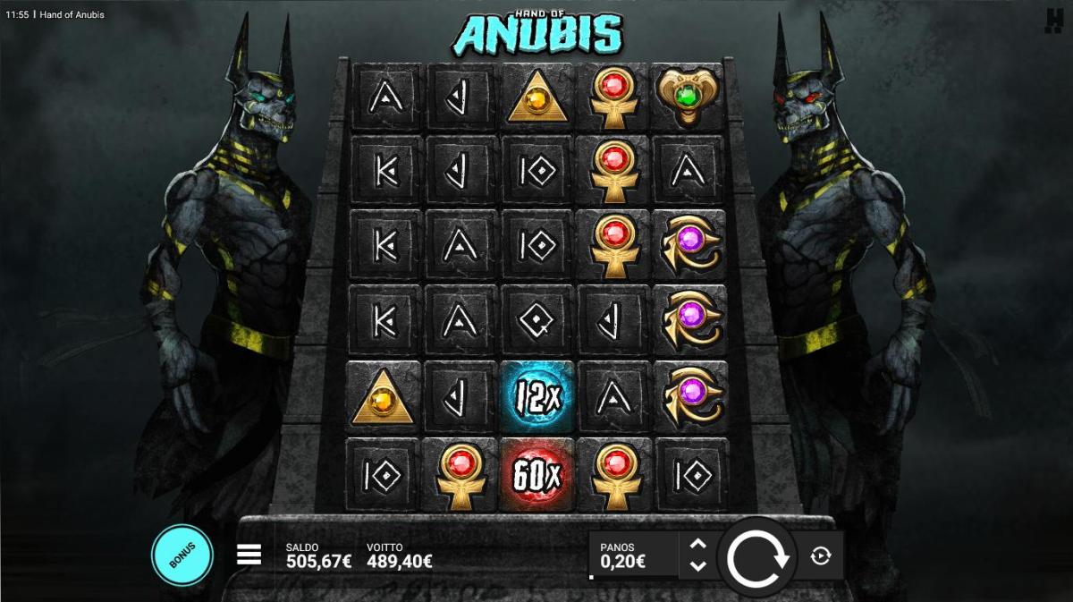 Hand of Anubis – Budsino (489.40 eur / 0.2 bet) | Annero