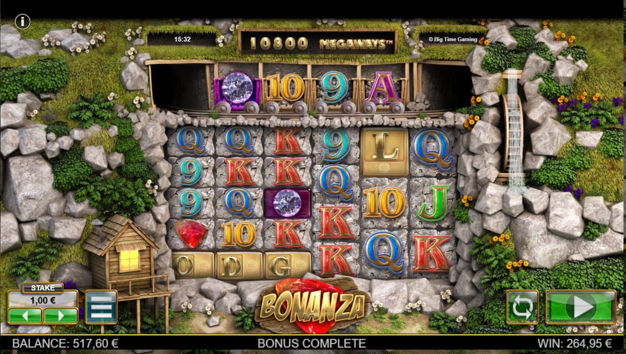 Bonanza Megaways – Vauhdikas (264.95 eur / 1 bet) | Kapteni85