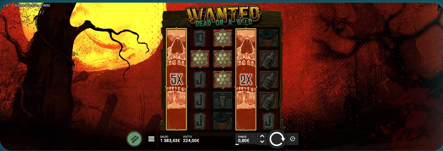 Wanted Dead or a Wild – Power Up (draft) (224 eur / 0.8 bet) | Miguelson