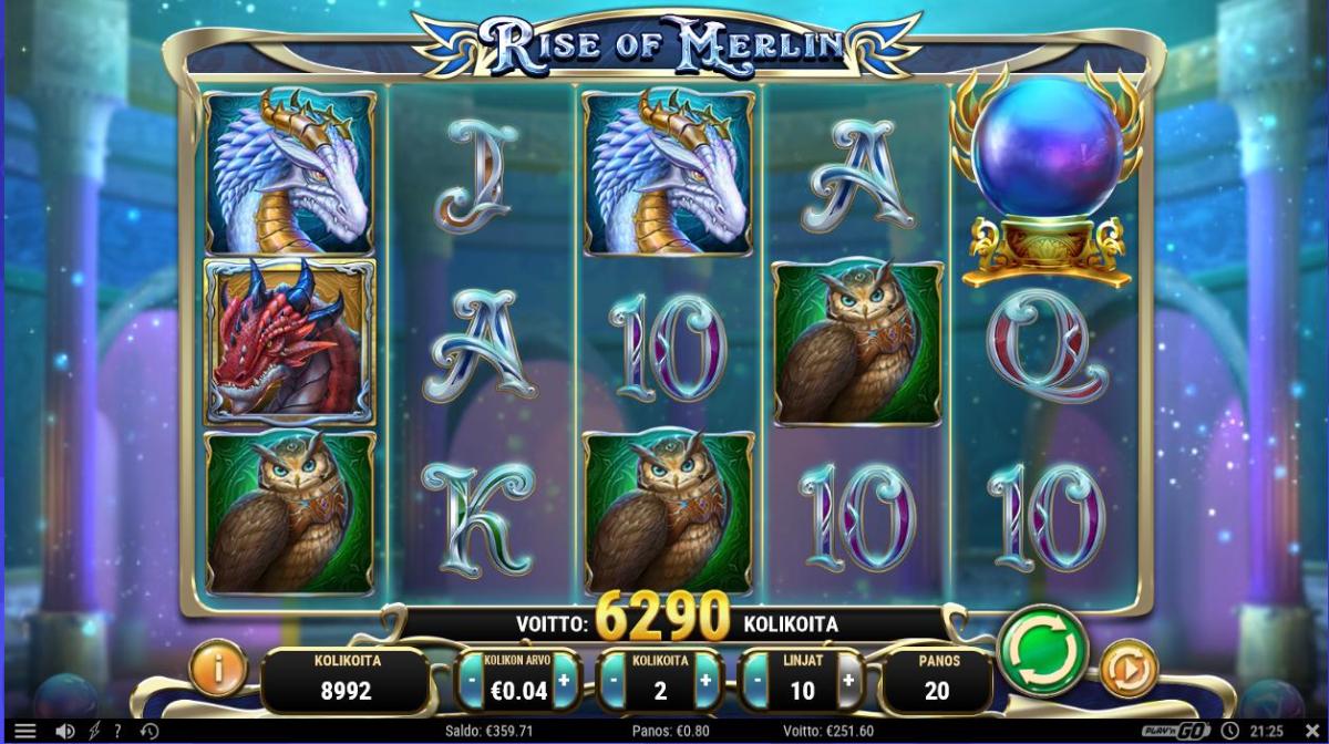 Rise of Merlin – Caxino (251.60 eur / 0.8 bet) | Annero